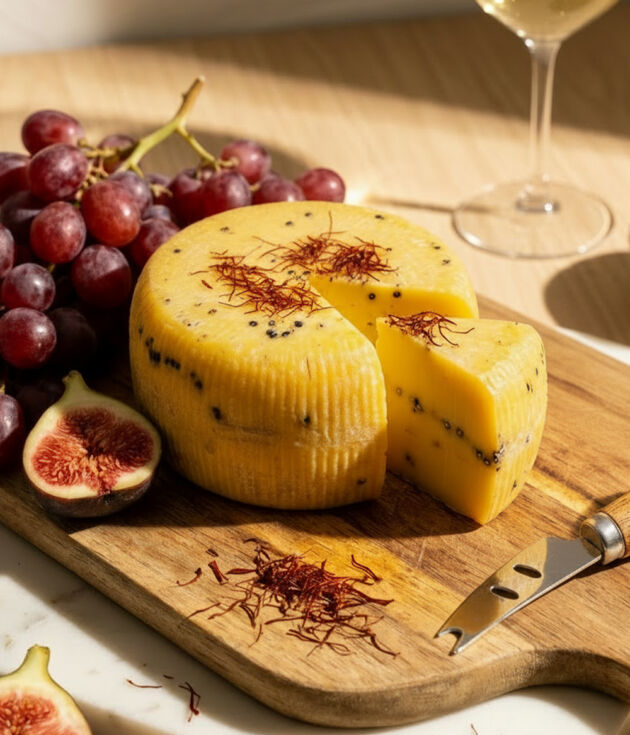 Formaggio San Nicola allo zafferano